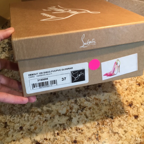 Christian Louboutin Disco PVC Heels - Picture 8 of 8